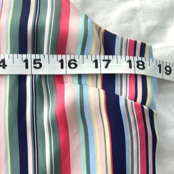 ⭐️Decree,Soft Slimming Vertical Striped Dress, Adorable!Double-Button Closure, S - Picture 10 of 12